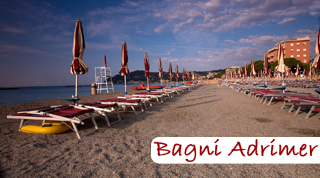 Ampi spazia ai bagni Adrimer a San Bartolomeo al mare